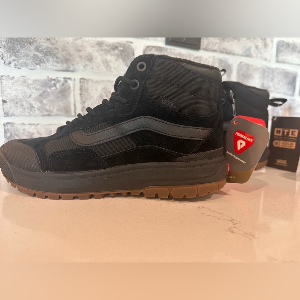 Vans Black and Hiking Winter Rain Boots